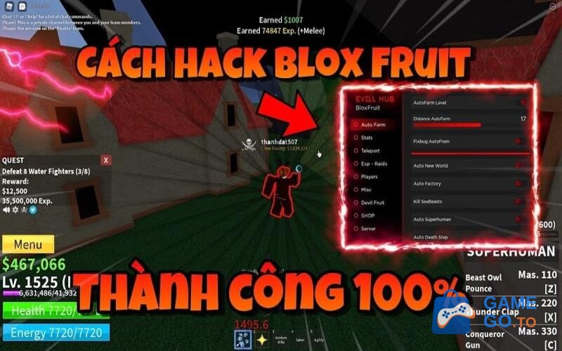 Hack Blox Fruit