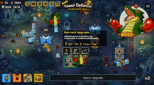 Gold Tower Defence (Hack Ruby,Hack Tiền Vô Hạn) Miễn Phí Trên Gamego Gold Tower Defence Loi Choi