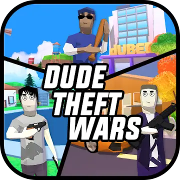 Dude Theft Wars Mod APK (Mod Menu, Unlimited Money) Download